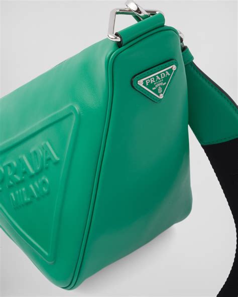 กระเป๋า Prada Triangle Leather Shoulder Bag